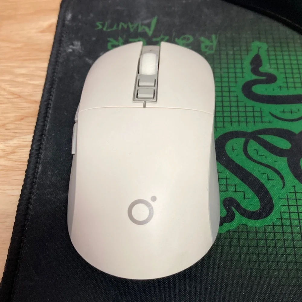 Wireless Beige Mouse